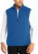 33,000ft Gilets Tops - Gilet da uomo in pile, ultraleggero, per attività all'aria aperta, senza maniche, con tasche con chiusura lampo, blu classico., L