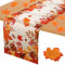 30 x 180cm Tischläufer Herbst Ahornblätter Jute Herbstdeko Tisch Erntedankfest 50 Pcs Künstliche Ahornblätter Herbstlaub Tischdeko Herbst Tischdecke Party Dekoration für Halloween Hochzeit