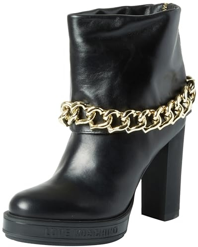 Love Moschino STIVALI Donna, Nero, 37 EU