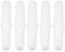 Schlauchverbinder 6Mm Pe Schlauchverbinder 10Mm 10 Pezzi Raccordo Portagomma In Plastica Dritto Uguale Spinato Giuntatore Mender Adattatore Di Giunzione Raccordo Portagomma In