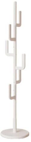 RUVOO Attaccapanni Appendiabiti da Terra Appendiabiti A Forma di Cactus dal Design Unico, Autoportante, in Legno, con Altezza Regolabile, con Ganci Appendiabiti (Color : C, Size : 180cm)