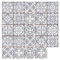 Lot de 24 autocollants muraux à motif marocain pour dosseret - Papier peint à tirer et coller pour salle de bain