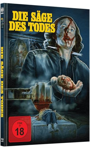 Die Säge des Todes 2-Disc wattiertes Mediabook Cover F limited 99 UNCUT (Blu-ray + DVD) F