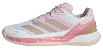 adidas Women's Defiant Speed 2 Tennis Shoes, FTWR White/ash Pearl/Bliss Pink, 6.5 UK