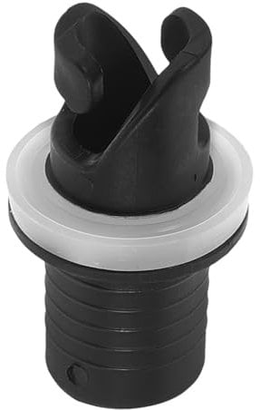 KITANDOVE Kayak Valve Gas Pump Hose Adapter Inflatable Pump Air Pump Kayak Boat Kayak Accessories Kayak Pump Adapter Canoe Air Valve Adapter Paddle Board Inflation Adapter Black Plastic
