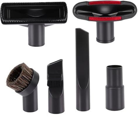 Cabilock Staubsaugerbürste Ersatz Rund Mit Adapter Weiche Borsten Universeller Staubsauger Aufsatz Für Polster Eckenreinigung Einfacher Werkzeugloser Einbau Leichte Praktische Staubsaugerdü