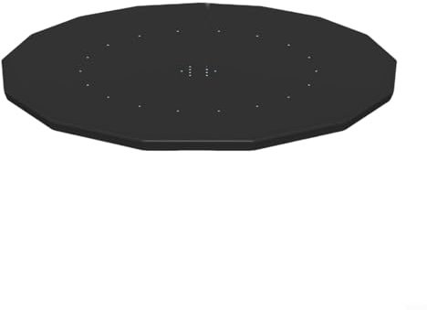 Bodenschutztuch für oberirdische Pools, runde Bodenplane für oberirdische Schwimmbäder (457 mm)