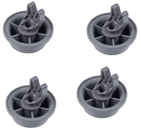 Vaporly UK Dishwasher Basket Wheel Lower Basket Wheel Replacement for Beko|Belling|Diplomat|Flavel|Lamona|Leisure 1885900600 1782020100 Pack of 4