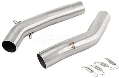 Motorcycle Exhaust Muffler Link Pipe 51MM Slip-on For Honda ST 1300 2002-2017 Pan European 1300 ST1300 SC51 ABS, TCS
