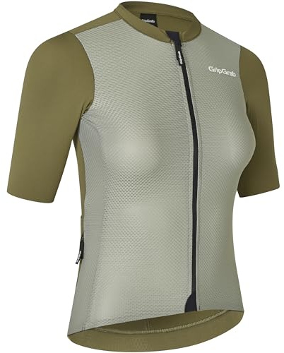 GripGrab PACR Radsport Kurzarmtrikot Damen - Sommer Rennrad Aero Trikot