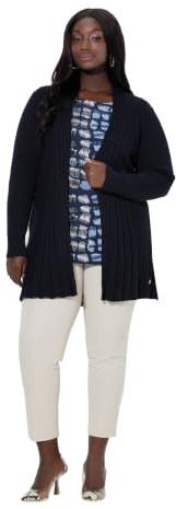 Ulla Popken Damen Strickjacke