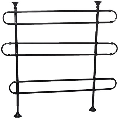 MidWest Homes for Pets Barriera tubolare per animali, per SUV, 6 barre, modello 11, nero
