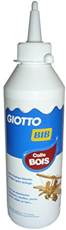 GIOTTO Bib-Tube 250 g Colle Bois Rapide, Fabric, 250g