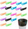 20 pcs Bin Bag Clips Plastic Clip Clamp Holders for Kitchen Garbage Waste Trash Can Junk Bag Fixed Clip Random Color - 20 Pieces