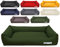 dogsfavorite Hundebett Comfort aus Nylon Gr. M 100 x 75cm grün Hundekissen Hundesofa Hundebetten