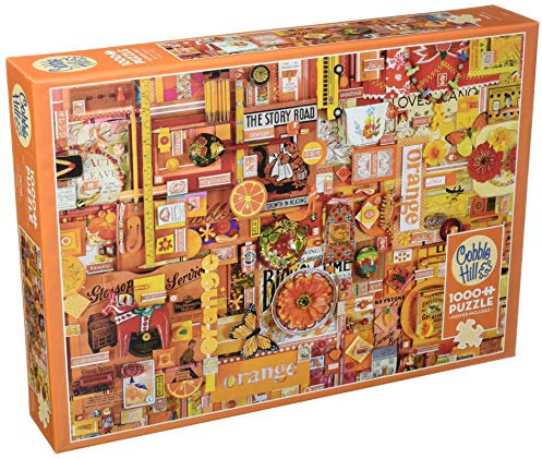 Cobblehill Puzzles, 1000 Teile, Orange