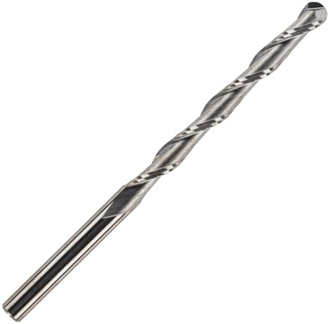 Rennie Tool 4mm x 52mm Solid Carbide Ballnose Spiral 2F Up Cut Router Bit | For Wood, Hardwood, Softwood, MDF, Plywood, PVC, Acrylic. 2 Flute Ball Nose 4mm Router Cutter Bit For CNC Machining