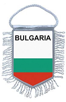 Akachafactory Wimpel mini Flagge Fahne flaggen miniflagge Bulgarien