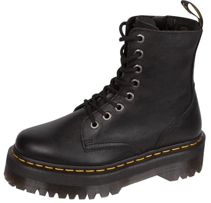 Dr. Martens Unisex bovver Boots, Black, 45 EU