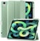 Maledan Case for iPad Air 11 Inch 2024 M2/ 2025 M3, iPad Air 5th 4th Generation Cover(10.9 Inch 2022/2020) with Pencil Holder, Flexible TPU Back Support Pencil Charging, Auto Sleep/Wake, Grass