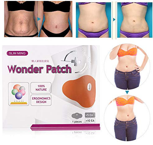 5pcs Abnehmen Patch, Slimming Patch, Lazy Bauch Fettverbrennung Patches Bauch Bauch Abnehmen Nabel Aufkleber