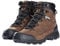 VAUDE wasserdichte Trekking- und Wanderschuhe für Damen “TRK Skarvan Tech Mid STX”, nachhaltige Wanderschuhe aus Leder für Wandertouren, bequeme und rutschfeste Outdoorschuhe in braun