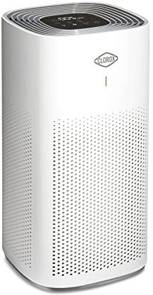 Clorox Air Purifiers for Home, True HEPA Filter, Large Rooms up to 1,500 Sq Ft, Removes 99.9% of Mold, Viruses, Wildfire Smoke, Allergens, Pet Allergies, Dust, AUTO Mode, Whisper Quiet