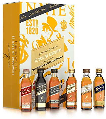 Johnnie Walker, Calendario de Adviento, 12x5 cl