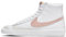 Nike Blazer '77, Scarpe con Lacci Donna, White/Pink Oxford/Bl, 40 EU