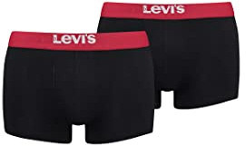 Levi's Herren Solid Basic Boxer Underwear (2er Pack)
