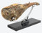 Jamonero profesional modelo Córdoba base madera color Negro para jamones y paletillas, Soporte jamonero basculante o basculante e giratorio (Córdoba B)