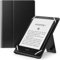 MoKo Universal Case for 6,6.8,7 Kindle eReaders - Kindle/Kobo/Voyaga/Lenovo/Sony Kindle E-Book Reader, Lightweight PU Leather Folio Shell Cover Case, with Hand Strap/Kickstand, Black