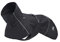 Rukka Pets HAYTON ECO Regenmantel für Hunde Schwarz 35