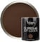 Vintro | Dark Brown | Luxury Matt Emulsion | Smooth Chalky Finish | Multi Surface Paint | for Walls, Ceilings, Wood and Metal | 1L (Very Dark Brown - Ribwort)