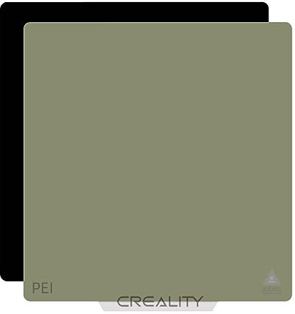 CCTREE PEI Sheet Ender 3 PEI 3D Drucker Platte Plattformen 235x235mm Original Flexibler Magnetaufkleber Abnehmbares beheiztes Bett Aufbauplatte für Creality Ender 3 V2/Ender 3 Pro/Ender 3S1/Ender 5