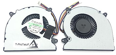 T-ProTek Ersatz Fan Lüfter Kühler Cooler kompatibel für ASUS 15,6 Ultrabook N750 N750J N750SL N750JK N750JV