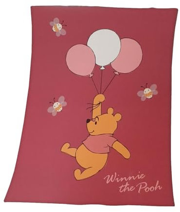 HTI-Living Decke 75 x 100 cm Winnie Pooh Girl Kuscheldecke Kinder