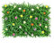 Pannelli di siepe di artificiale con fiore,prato finto astro, artificiale,sfondo,foglie di felce,recinzione per la privacy dell' del cortile, verde,decorazione per interni ed