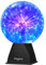 Theefun 8 Pouces Boule de Plasma, Lampe Plasma Lumière de Boule de Plasma Boule Plasma Magique Touch Sensible Tactile Cristal Sphère Lumière de Sphère Jouets pour Cadeaux, Bleu