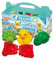 Lutz Mauder 4 wiederverwendbare Wasserballons Tiere, tierische Wasserbomben aus Silikon, schnell befüllbar mit Magnetverschluss im Geschenkkarton, Kinder und Erwachsene, Outdoor, Garten, Pool