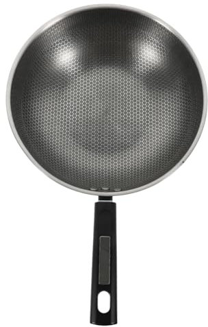 Alipis Egg Frying Pan Non Stick Skillet Honeycomb Design Breakfast Pan for Easy Cooking