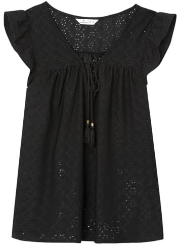 Springfield Camisa para Mujer, Negro Estandar, S