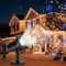 Projektor Weihnachten Aussen, LED Projektionslampe Schneeflocken Projektor, IP65 Wasserdicht LED Schneeflocken Projektor Weihnachten, für Außen und Innen, Weihnachts, Geburstag, Hochzeit