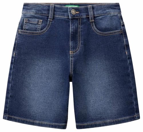 United Colors of Benetton Shorts für Kinder und Jugendliche, blau, 170 cm