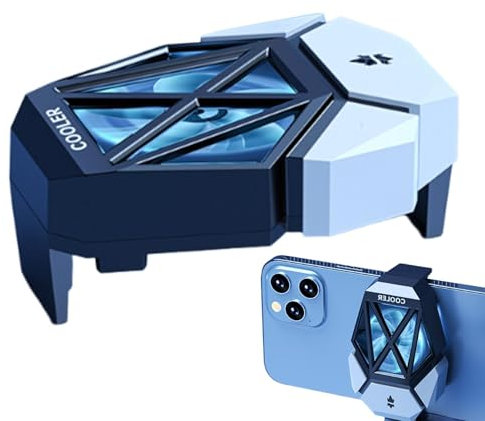 Ceprznvey Telefonkühler für Spiele, Handykühler, tragbarer Kühler, Telefon-Kühler, leiser Telefonkühler