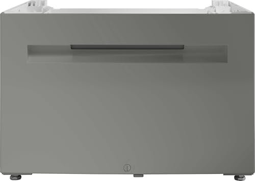 Bosch WMZPW2XW, Waschmaschinen Podest mit Schublade, 40 x 60 x 57 cm, Komfortable Bedienung, platzsparende Aufbewahrung, Grau