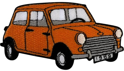 Aufnäher zum Aufbügeln oder Aufnähen, für Kleidung, Hut, Tasche, Denim, Jeans, Jacke, Orange