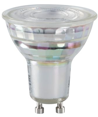 GU10 LED Strahler IQ-LED EX, 230V/4,7W, 850 Lumen, warmweiß, 120° Grad Abstrahlwinkel, Glasgehäuse, 50x56mm (ØxL), Energieklasse A