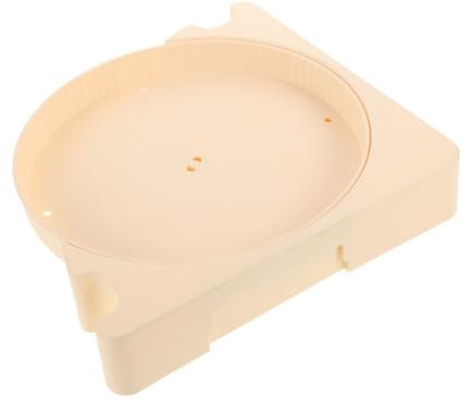 Mobestech Eckregal Für Bad Und Küche Drehbarer Wandmontage Gewürz-organizer Bohren Multifunktionale Aufbewahrungslösung Für Dusche Bad Und Cremefarben