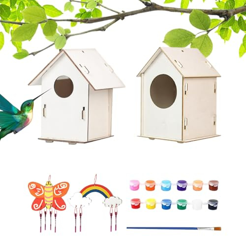 Vogelhaus für den Außenbereich, Vogelhaus-Sets für Kinder